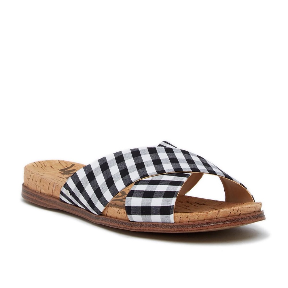 Sam Edelman Gingham Hattie slide Sandal